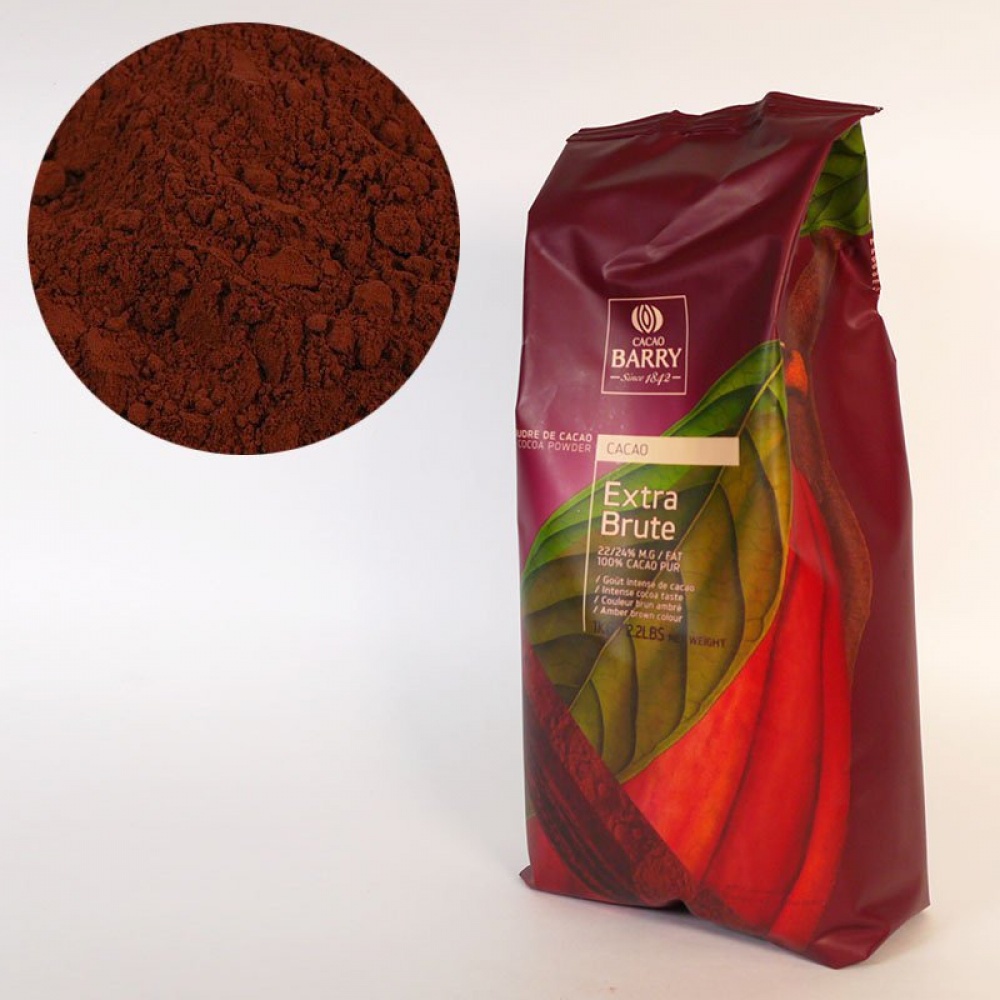 Какао-порошок /Extra Brute 22-24 Cacao Barry/, 100г.
